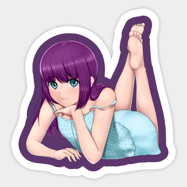 Anime cute moe Sticker by PharaohCloset